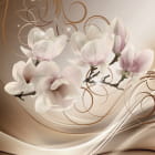 Miniatura fototapety Blühende Magnolie