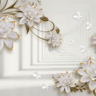 Miniatura fototapety Goldene Blumen