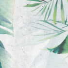 Miniatura fototapety Grüne Blätter an der Wand fragment # 1
