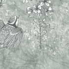 Miniatura fototapety Oben blassgrüne Blüten fragment # 1