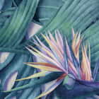 Miniatura fototapety Papagei in den blühenden Tropen fragment # 1