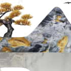 Miniatura fototapety Berge und Mond fragment # 1