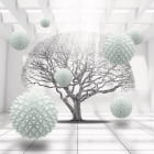 Miniatura fototapety Baum und Kugeln