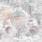Miniatura fototapety Luftballons auf grauem Hintergrund