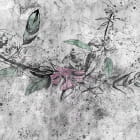 Miniatura fototapety Zarte Blume auf Beton