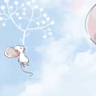 Miniatura fototapety Ballonfahrt fragment # 1