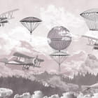 Miniatura fototapety Flugzeuge in den Bergen