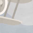 Miniatura fototapety Flugzeuge über den Bergen fragment # 1
