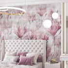 Miniatura fototapety Blühende Magnolienblüten we wnętrzu sypialni