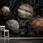 Miniatura fototapety Planeten und Sternbilder we wnętrzu przedpokoju