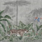 Miniatura fototapety Tiger im Dschungel