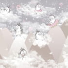 Miniatura fototapety Einhörner in den Wolken