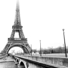 Miniatura fototapety Schwarz-weißes Paris