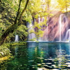 Miniatura fototapety Naturwasserfall