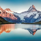 Miniatura fototapety Ruhiger Bergsee