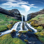 Miniatura fototapety Wasserfall in Island