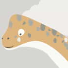 Miniatura fototapety Dinosaurier in den Tropen fragment #2