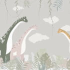 Miniatura fototapety Dinosaurier in den Tropen