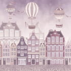 Miniatura fototapety Luftballons und Häuser