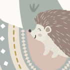 Miniatura fototapety Cartoon-Kakteen fragment #2