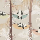 Miniatura fototapety Pandas gezeichnet