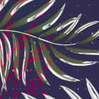 Miniatura fototapety Braune Palmblätter fragment # 1