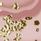 Miniatura fototapety Goldauflage auf Marmor fragment # 1