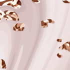 Miniatura fototapety Goldener Pollen auf rosa Hintergrund fragment # 1