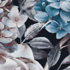 Miniatura fototapety Blumen auf dunklem Hintergrund fragment # 1