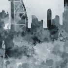 Miniatura fototapety Dunkle Stadt fragment # 1