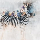 Miniatura fototapety Zebrazeichnung