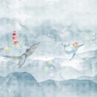 Miniatura fototapety Wale Aquarell