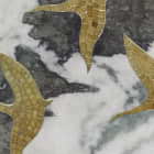 Miniatura fototapety Goldene Herde auf Marmor fragment # 1