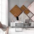 Miniatura fototapety Quadrate 3D we wnętrzu biura