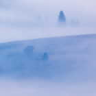 Miniatura fototapety Berge im Nebel fragment # 1
