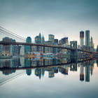 Miniatura fototapety Sonnenuntergang in New York