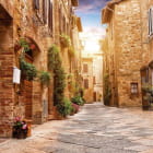 Miniatura fototapety Schöne Straße in Italien