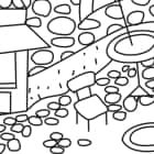 Miniatura fototapety Graue Stadt fragment # 1