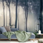 Miniatura fototapety Wald im Nebel we wnętrzu salonu