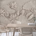 Miniatura fototapety Florales Flachrelief we wnętrzu kuchni