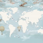 Miniatura fototapety Zarte Karte in den Wolken