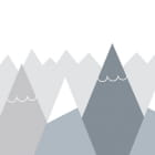 Miniatura fototapety Schneebedeckte Berge zeichnen