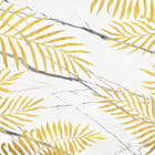 Miniatura fototapety Goldene Blätter auf Marmor