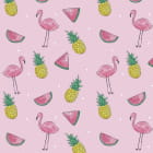 Miniatura fototapety Flamingo-Zeichnung