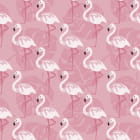 Miniatura fototapety Flamingo auf rosa Hintergrund