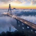Miniatura fototapety Brücke über den Dnjepr