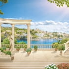 Miniatura fototapety Griechische Terrasse