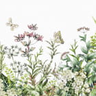 Miniatura fototapety Schmetterlinge in einem blühenden Garten