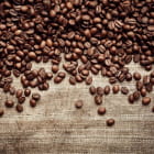 Miniatura fototapety Schokoladenkaffeebohnen