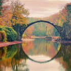 Miniatura fototapety Kromlaubrücke Deutschland